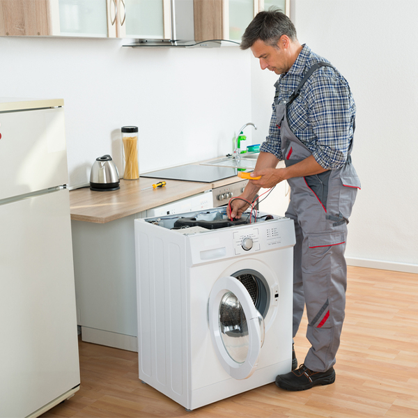 can you walk me through the steps of troubleshooting my washer issue in Lynchburg Ohio